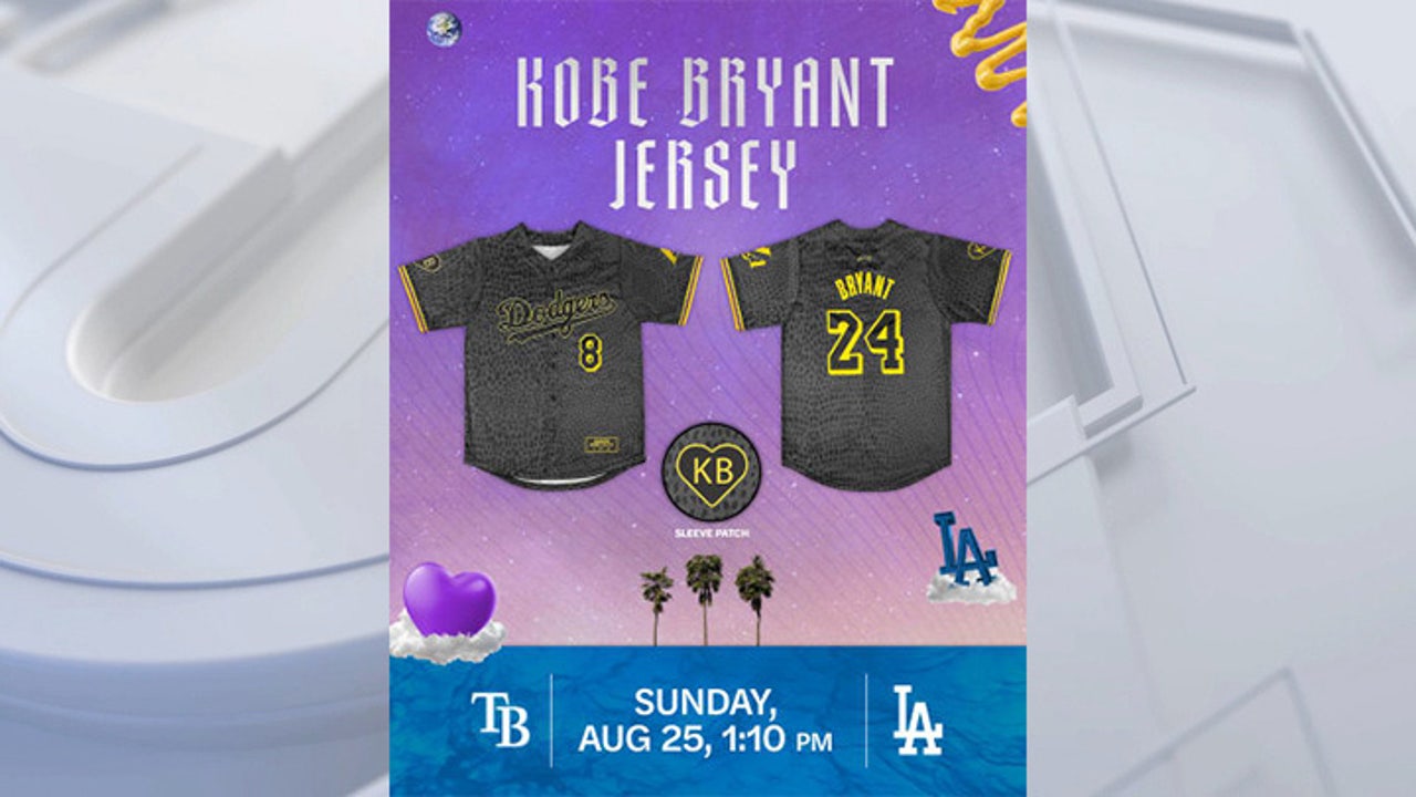 Get Your Free Kobe Bryant Jersey at Dodger Stadium – August 25, 2024