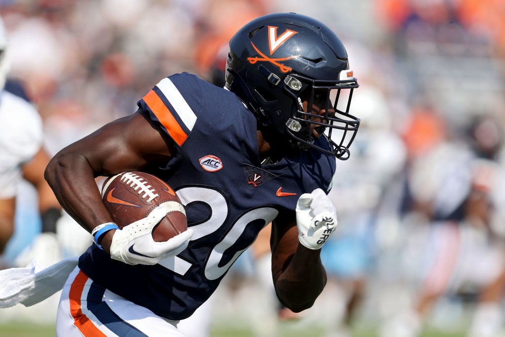 Xavier Brown: Virginia Cavaliers Running Back Stats and Performance