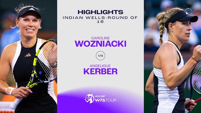 Wozniacki Beats Kerber 6-4, 6-2 at BNP Paribas Open 2024 – Full Match Review