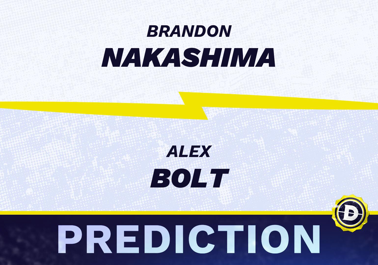 Nakashima vs Bolt Prediction: Who Will Win the Hall of Fame Open Match?