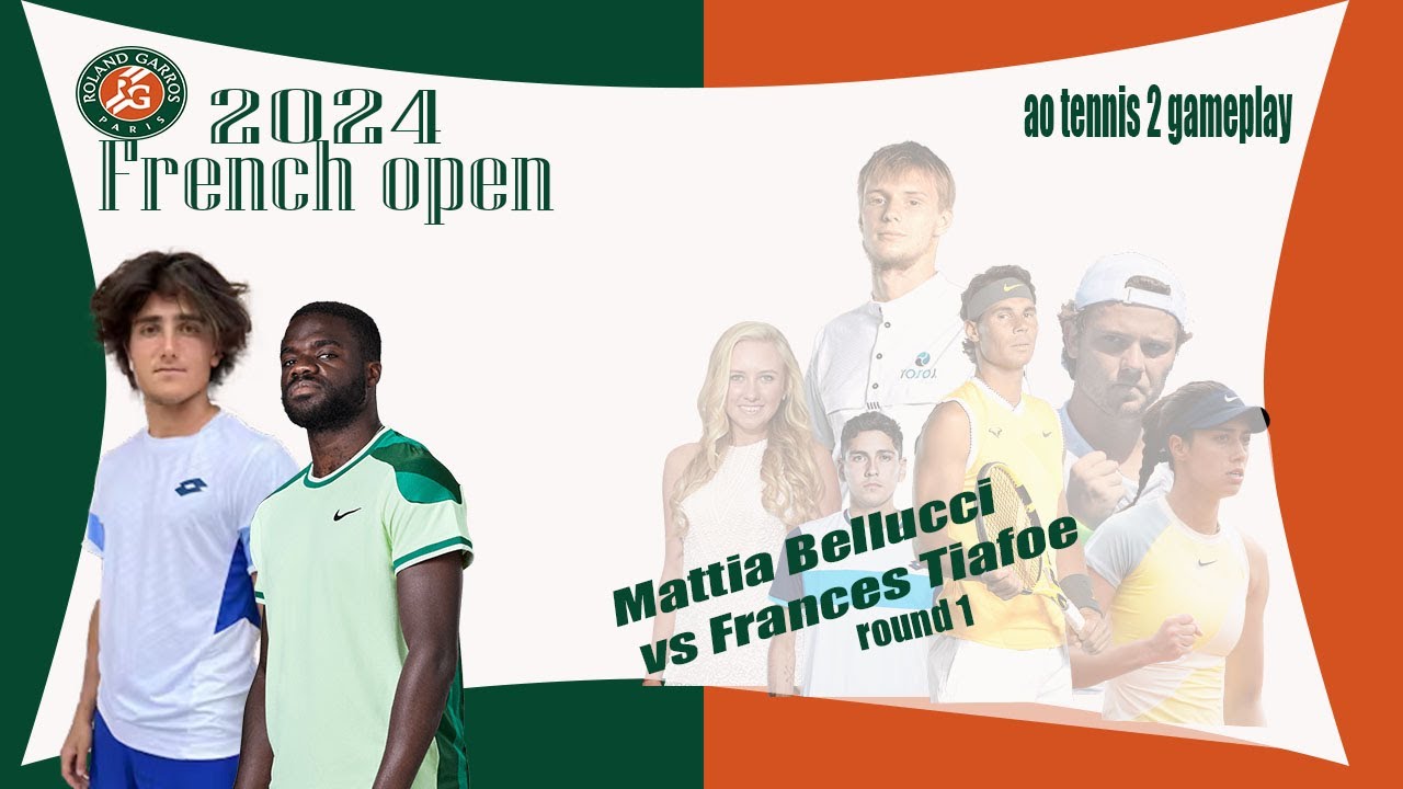 Bellucci vs Tiafoe: Roland-Garros 2024 First Round Preview