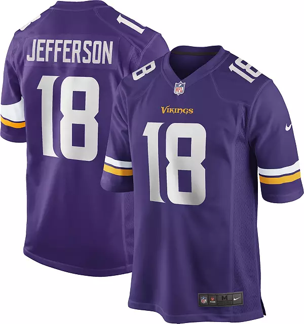 Shop Justin Jefferson Jersey 18: Official NFL Apparel & Gear