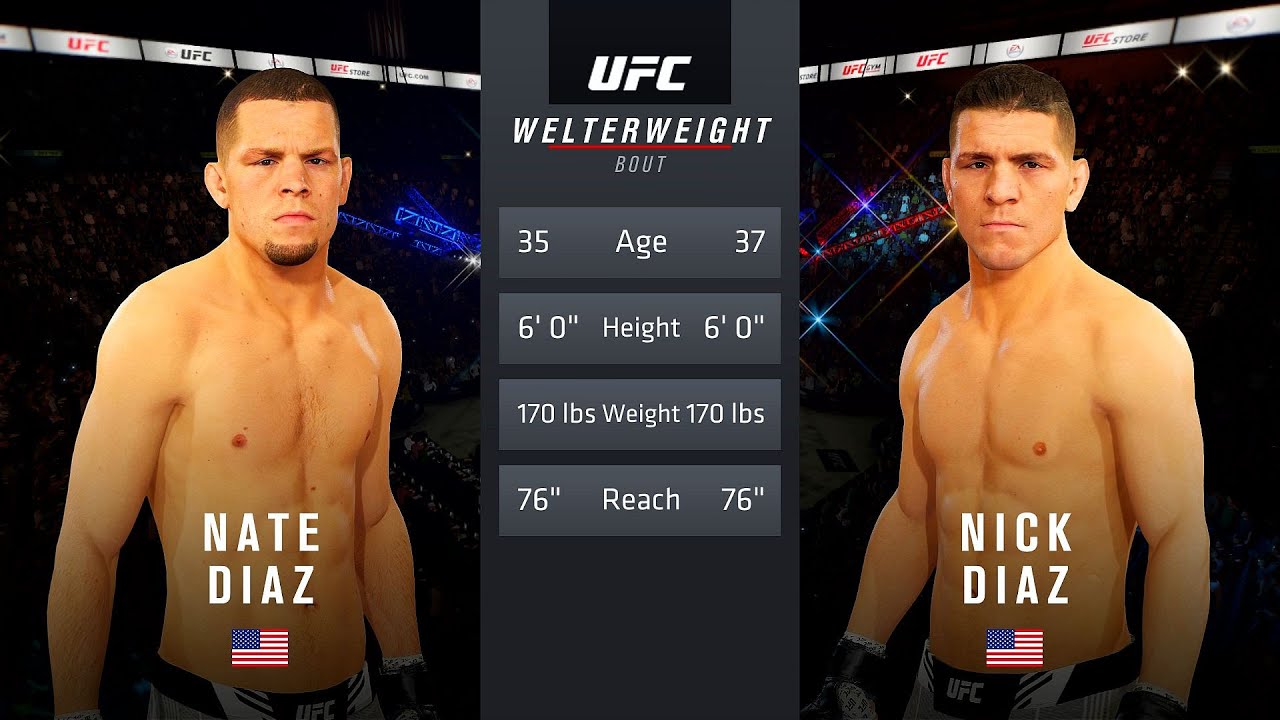 Nate Diaz vs Nick Diaz: The Ultimate MMA Showdown Between Brothers