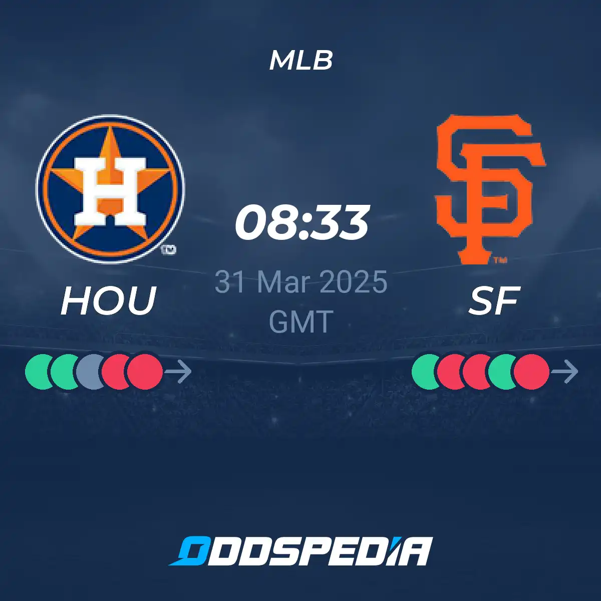 Get the Latest Houston Astros vs San Francisco Giants Match Player Stats Here