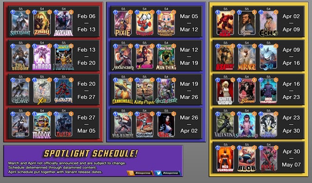 Your Quick Guide to Using the Snap Spotlight Schedule