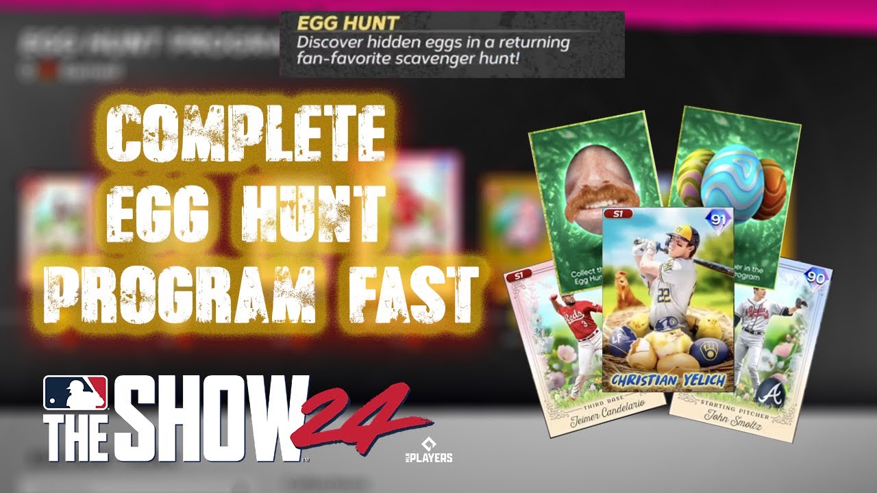 MLB The Show 24 Egg Hunt: Tips and Tricks for Finding Every Egg (Quickly Complete the Program)