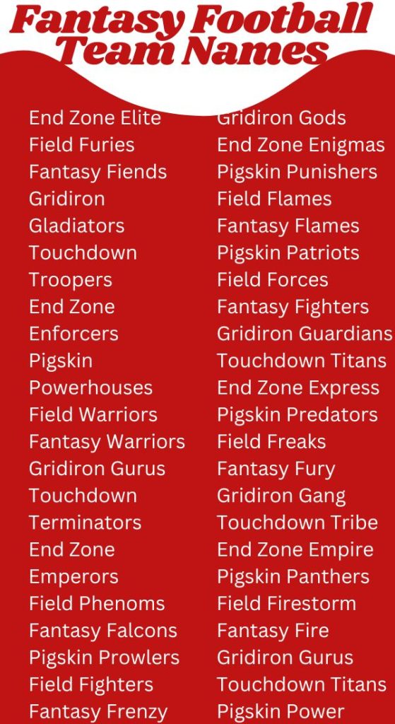 Fantasy Football Team Names Falcons: Funny and Clever Ideas for Your League This Season!