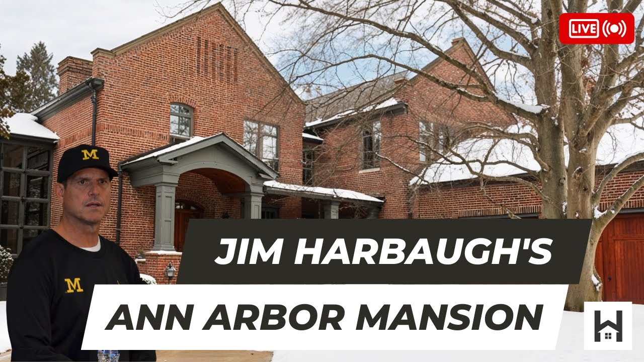 Jim Harbaugh House in Ann Arbor: See Inside His Home!