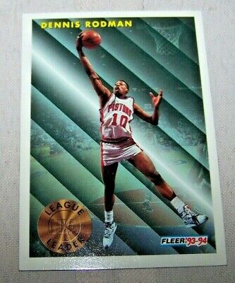 Fleer 93-94 Dennis Rodman Card Whats it Worth These Days See How Much You Can Get