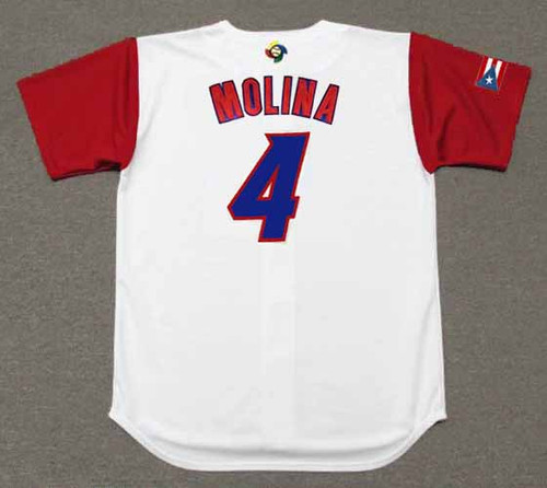 Official Yadier Molina Puerto Rico Jersey:  Grab Yours Today and Cheer Him On!