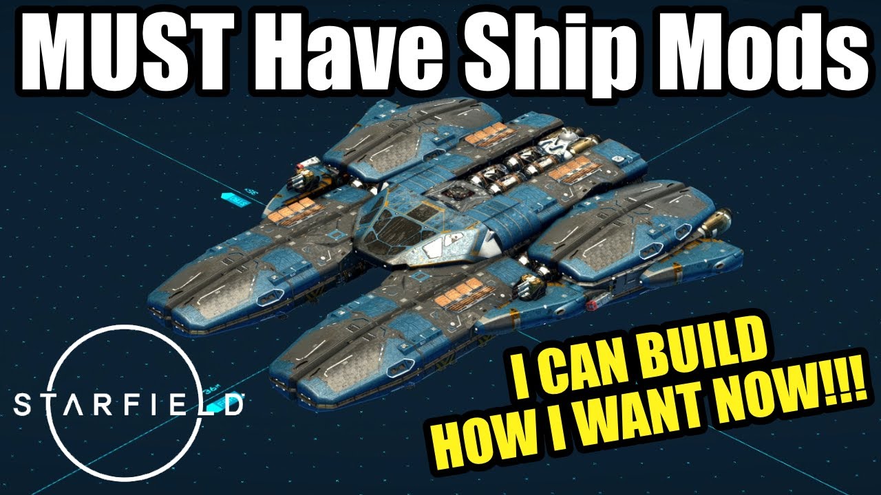 Starfield Mod for Unlimited Ship Parts: Build Your Dream Ship!